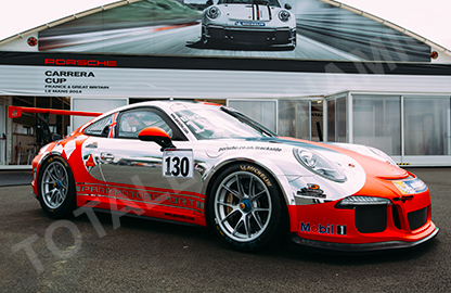 Racing Porsche wrap