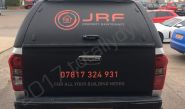 Isuzu D-Max part-wrapped for JRF Property Services