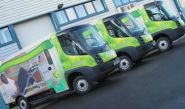 Modec Electric Vans - designed and wrapped by Totally Dynamic North London