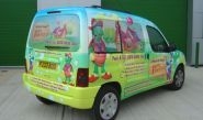 Citroen Berlingo - designed and wrapped by Totally Dynamic North London
