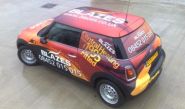 MINI - designed and wrapped by Totally Dynamic Leeds/Bradford
