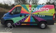 Peugeot Expert vinyl wrapped for Cosatto