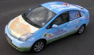 Toyota Prius - designed and wrapped by Totally Dynamic North London