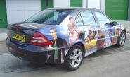 Mercedes C-Class - wrapped by Totally Dynamic North London