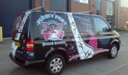 VW Transporter - designed and wrapped by Totally Dynamic Birmingham
