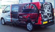 Renault Trafic fully vinyl wrapped for DCC 4x4