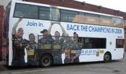 Double Decker Bus - wrapped by Totally Dynamic Leeds/Bradford