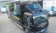 MAN Lorry vinyl wrapped for Lee Couriers