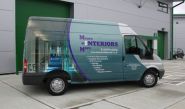 Ford Transit MWB High Roof - designed and wrapped by Totally Dynamic North London