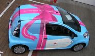 Citroen C1 - wrapped by Totally Dynamic North London