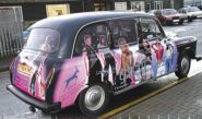 Gazelle Clothing Taxi  - wrapped by Totally Dynamic Norwich