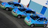 Chevrolet Kalos, Lacetti & Matiz - wrapped by Totally Dynamic North London