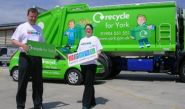 Recycle Vehicles - designed and wrapped by Totally Dynamic Leeds/Bradford