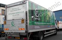 Iveco Eurocargo wrapped for Paper Round by Totally Dynamic North London