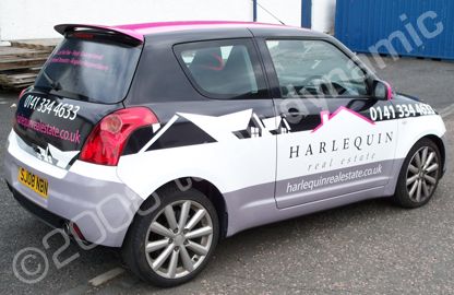 Suzuki Swift Designed and Wrapped by Totally Dynamic Central Scotland