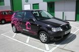 VW Polo - designed and wrapped by Totally Dynamic North London