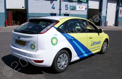 Ford Focus wrapped by Totally Dynamic North London