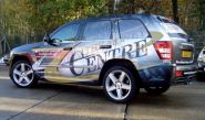 Jeep Grand Cherokee - designed and wrapped by Totally Dynamic Norwich