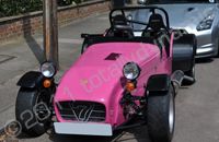Caterham 7 wrapped matte satin black by Totally Dynamic South London