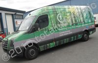 VW Crafter wrapped for Paper Round by Totally Dynamic North London