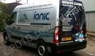 Renault Master van wrapped for Ionic Window Cleaning by Totally Dynamic Southampton