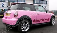 Mini wrapped by Totally Dynamic North London