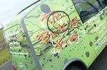 Nissan S-Cargo - designed and wrapped by Totally Dynamic South Lancashire