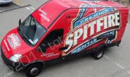 Iveco Daily wrapped with printed wrap by Totally Dynamic South London