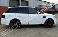 Range Rover Sport wrapped gloss white by Totally Dynamic Leeds/Bradford