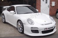 Porsche GT3 wrapped in customised replica racing livery by Totally Dynamic Lincolnshire
