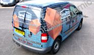 VW Caddy wrapped by Totally Dynamic North London