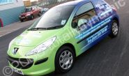Peugeot Designed and wrapped for Carter Chemist
