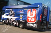 GP Motocross trucks Wrapped by Totally Dynamic Southampton