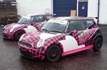 MINI - designed and wrapped by Totally Dynamic Central Scotland