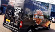 Ford Transit van fully wrapped in printed design by Totally Dynamic Southampton
