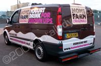 Mercedes Vito wrapped by Totally Dynamic North London