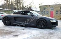 Audi R8 wrapped matt black by Totally Dynamic Leeds/Bradford
