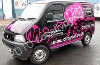 Suzuki van wrapped by Totally Dynamic North London