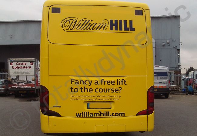 William Hill Bus Wrap