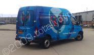 Van wrapped by Totally Dynamic Leeds/Bradford