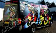 Van wrapped by Totally Dynamic Central Scotland