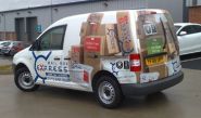 VW Caddy - wrapped by Totally Dynamic Leeds/Bradford