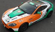 Aston Martin GT4 Vantage wrapped by Totally Dynamic North London