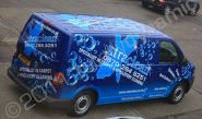 VW Transporter van with fully printed wrap by Totally Dynamic Norfolk