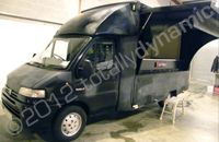 Tote Van fully wrapped in printed vinyl by Totally Dynamic Leeds