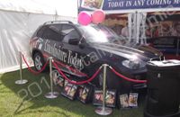 BMW X5 wrapped in printed promotional design by Totally Dynamic Lincolnshire