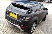 Range Rover Evoque wrapped in matt black by Totally Dynamic South London