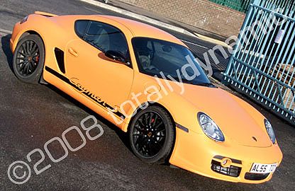 Porsche Cayman S wrapped by Totally Dynamic North London 
