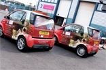 Smart Cars - designed and wrapped by Totally Dynamic North London