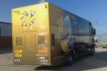 European Tour Vehicle - wrapped by Totally Dynamic Leeds/Bradford